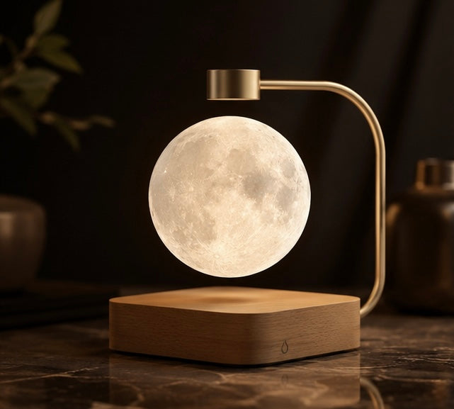 3D Lumora™ Floating Lunar Light — Prémiová designová dekorace