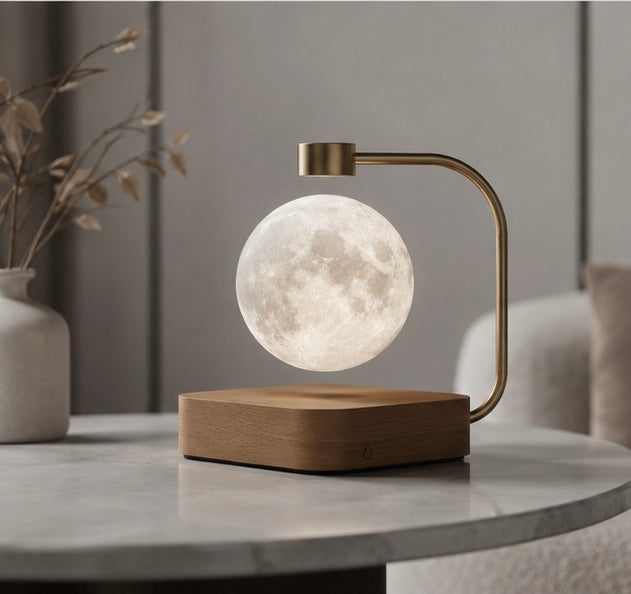 3D Lumora™ Floating Lunar Light — Prémiová designová dekorace