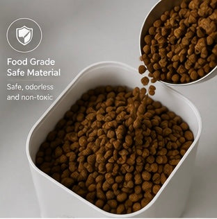 Automatické gravitační krmítko a napáječka pro kočky a psi (3.5L/1L)