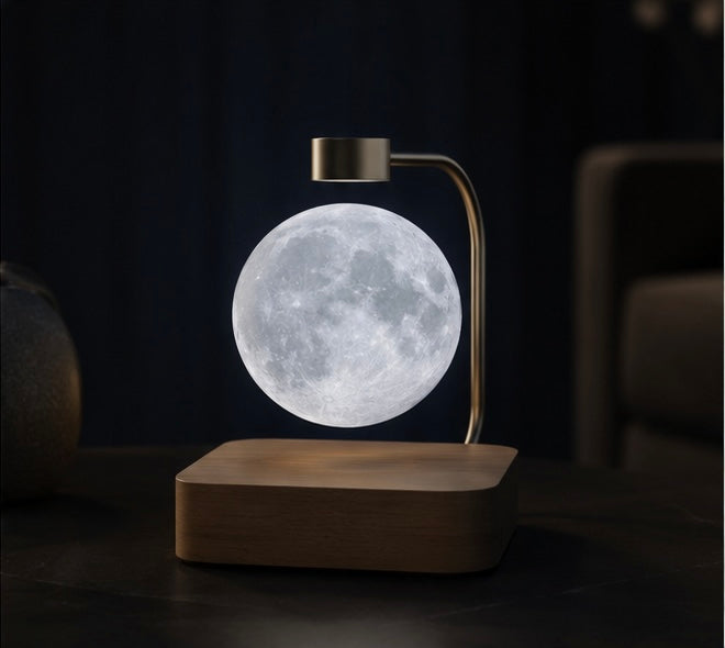 3D Lumora™ Floating Lunar Light — Prémiová designová dekorace